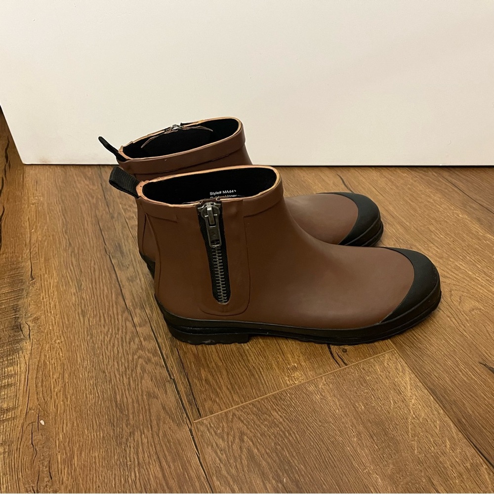 Madewell Brown and Black Winter Boots - Picture 7 of 10